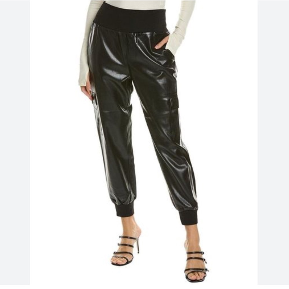 Kenzo Paris Light Shiny Pants Black - Picture 2 of 12